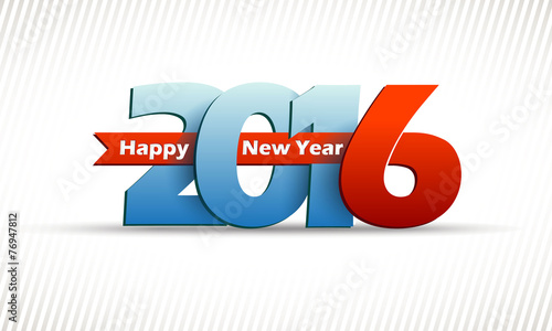 happy new 2016 year