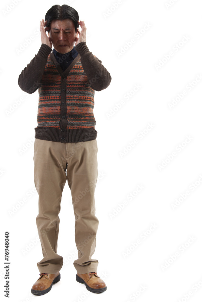 初老の男性 初老の男性