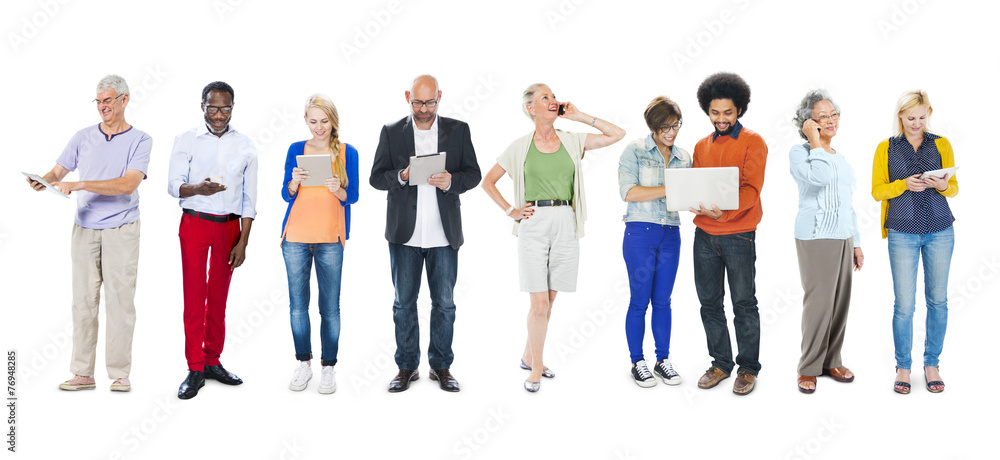 Obraz premium Diversity Ethnicity Multi-Ethnic Variation Unity Teem Concept
