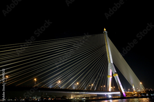 Rama viii Bridge bangkok Thailand