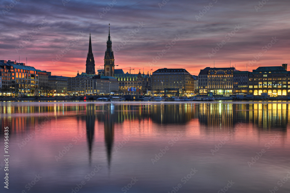 Alster in Hamburg