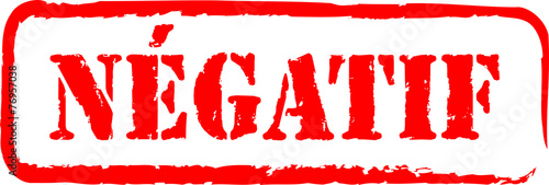 tampon négatif