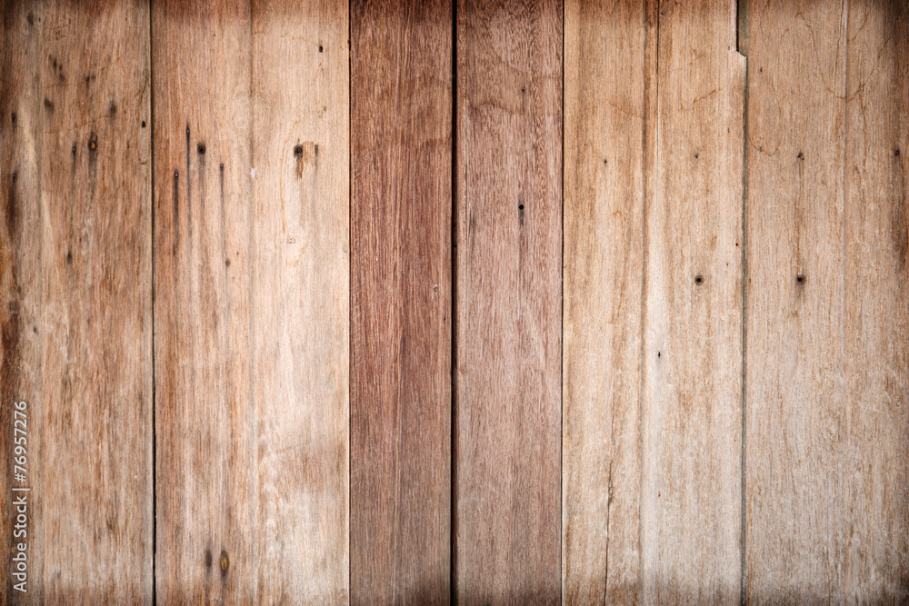 Naklejka premium Wood wall background