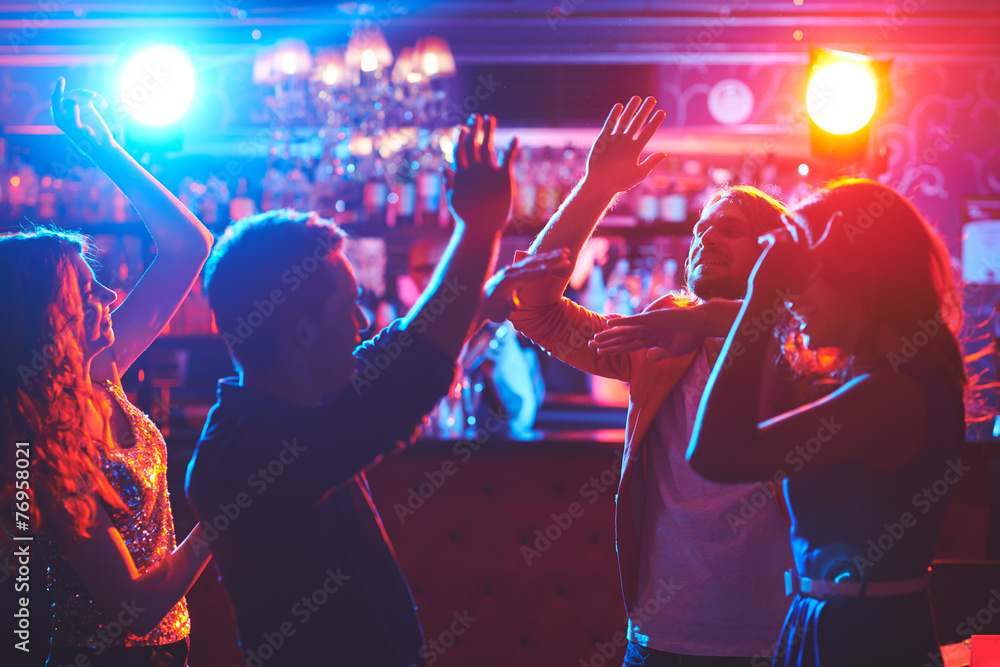 Fototapeta premium Enjoying party