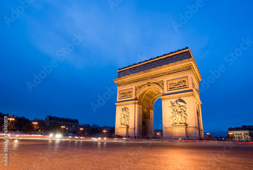 Photography Paris, Champs-Elysees, Arc de triomphe