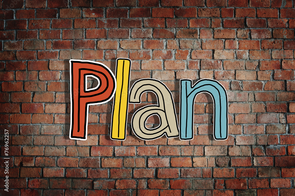 Plan Word Concepts Isolated Background Concept Plan Word Concepts Isolated Background Concept