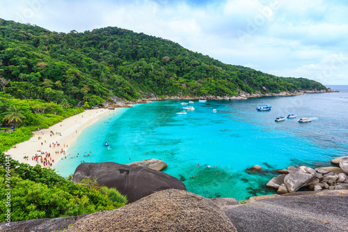 Similan island panorama view inThailand