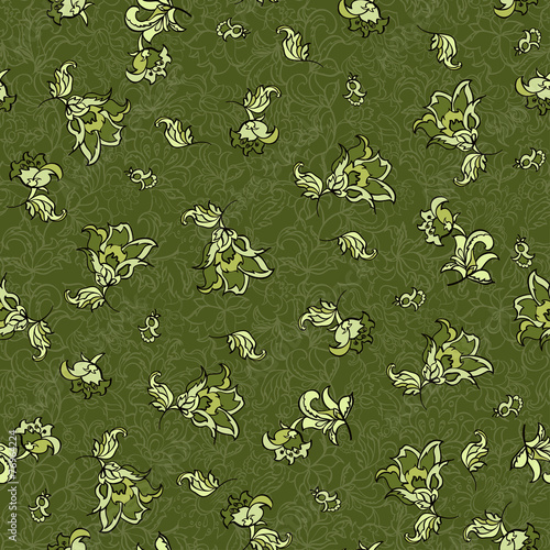 textile flower pattern
