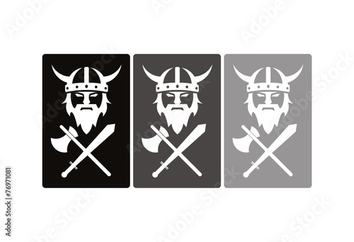 Viking logo vector