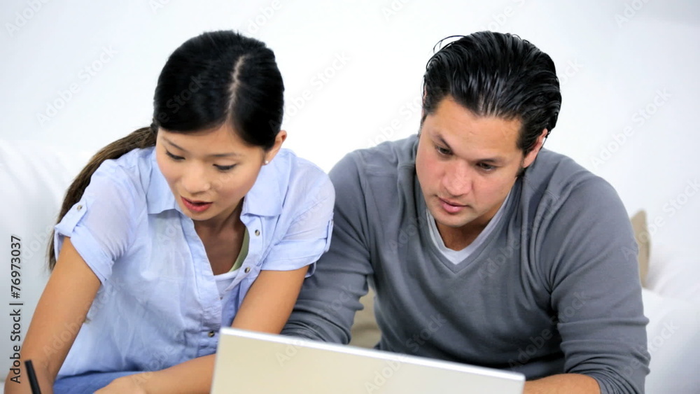 Asian Chinese Couple Needing Financial Solutions Asian Chinese Couple Needing Financial Solutions