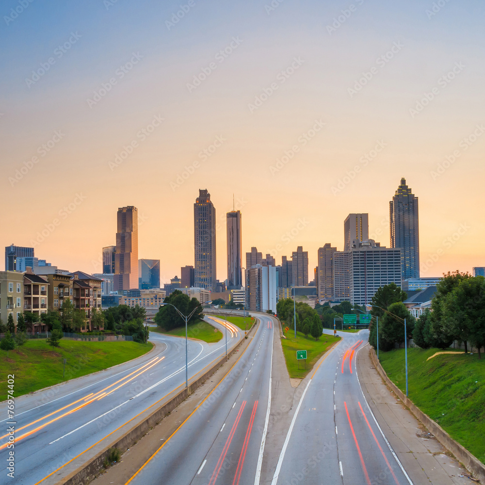 Image of the Atlanta skyline Image of the Atlanta skyline