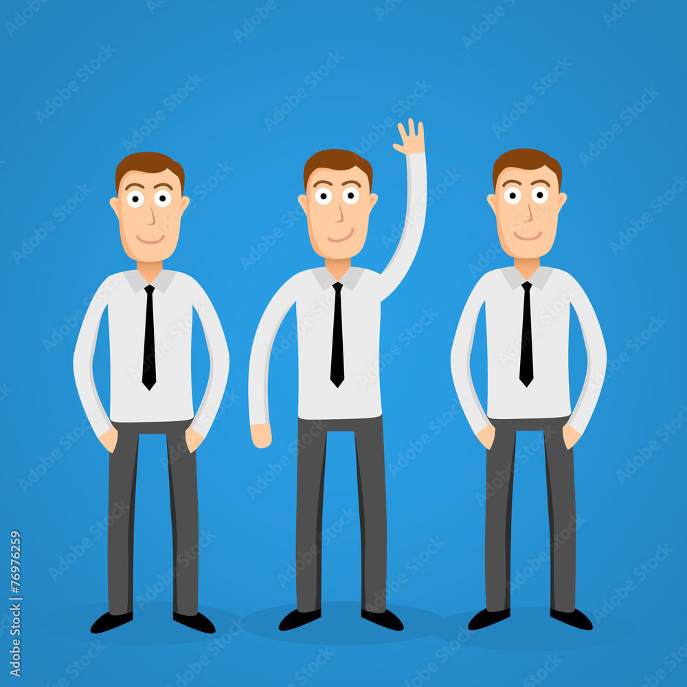 Volunteer business man. Leader. One of the crowd. Volunteer business man. Leader. One of the crowd.
