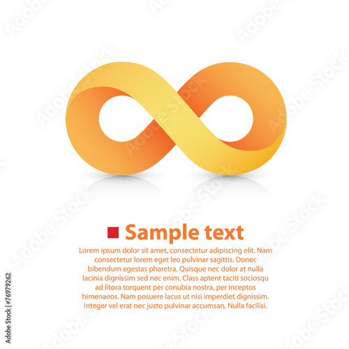 Vector symbol of infinity