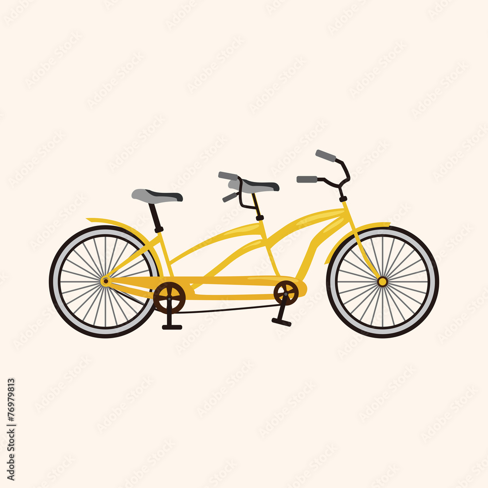 bicycle cartoon design elements vector bicycle cartoon design elements vector