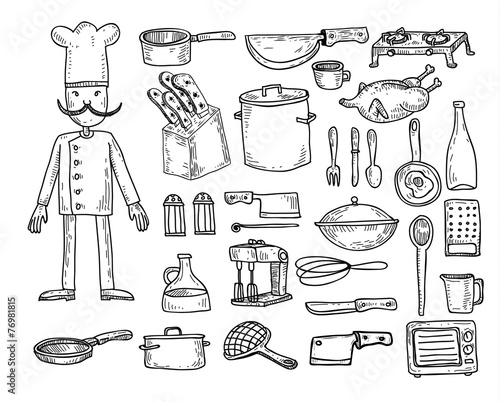 Kitchen and cooking elements