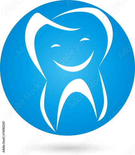 Zahn, tooth, Logo, Kugel, Lächeln