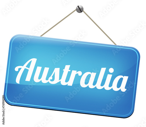 australia sign