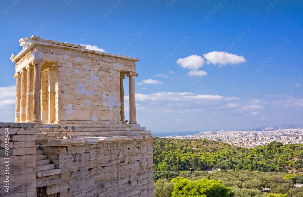 View of Athens from Parthenon  - Greece