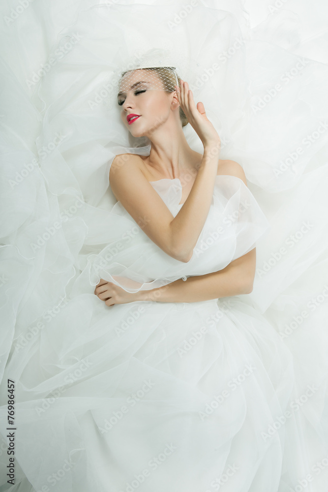Portrait of beautiful bride Portrait of beautiful bride