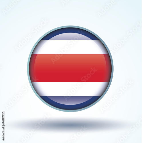 Flag of Costa rica, vector illustration Free Download Flag of Costa rica, vector illustration - GFXLoad