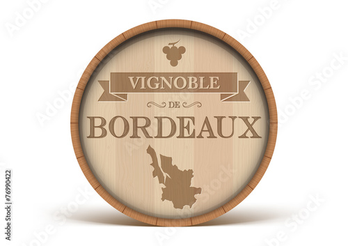 Tonneau Vignoble de Bordeaux