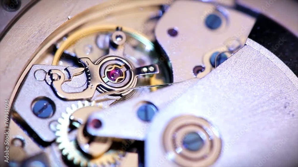 pendulum clocks close up