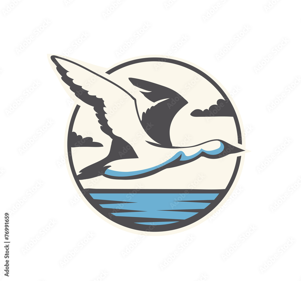 Obraz premium Flying bird