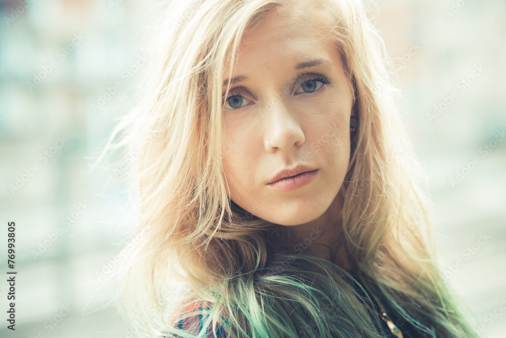 beautiful young blonde hair woman hipster beautiful young blonde hair woman hipster