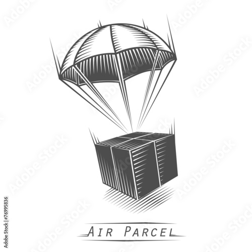Air mail vintage tattoo
