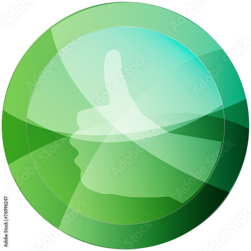 positiv vector button