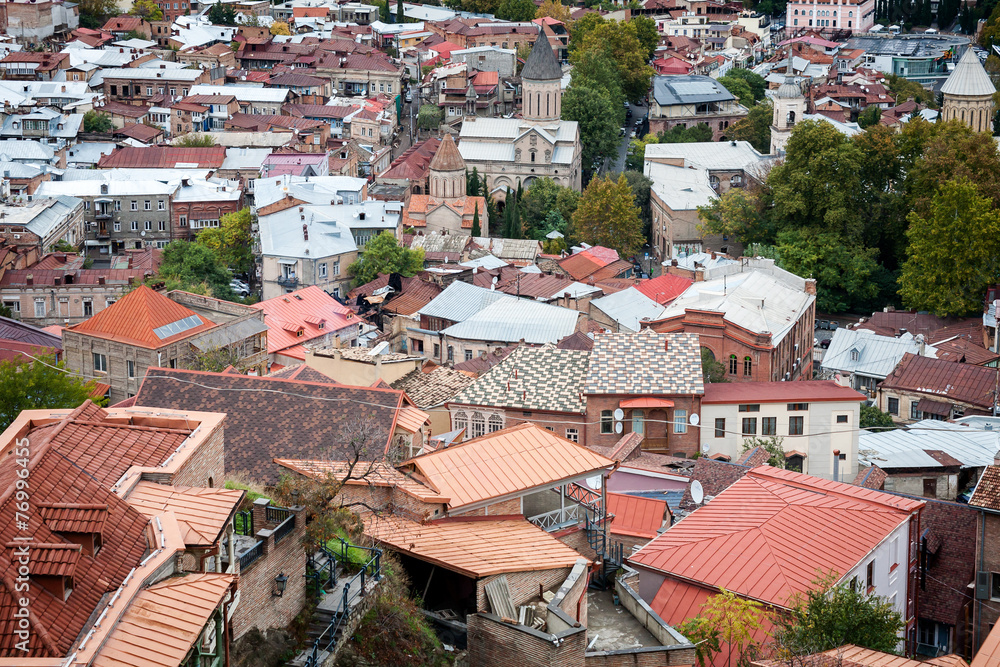 Cityscape of Tbilisi