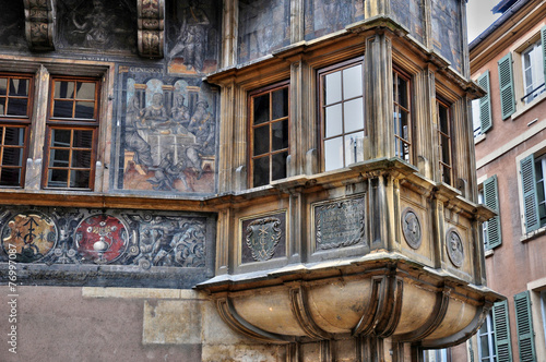 picturesque old house in Colmar in Alsace