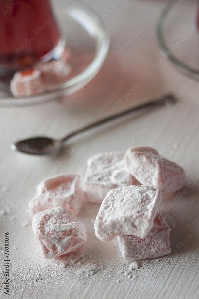 Turkish delight (lokum) Turkish delight (lokum)