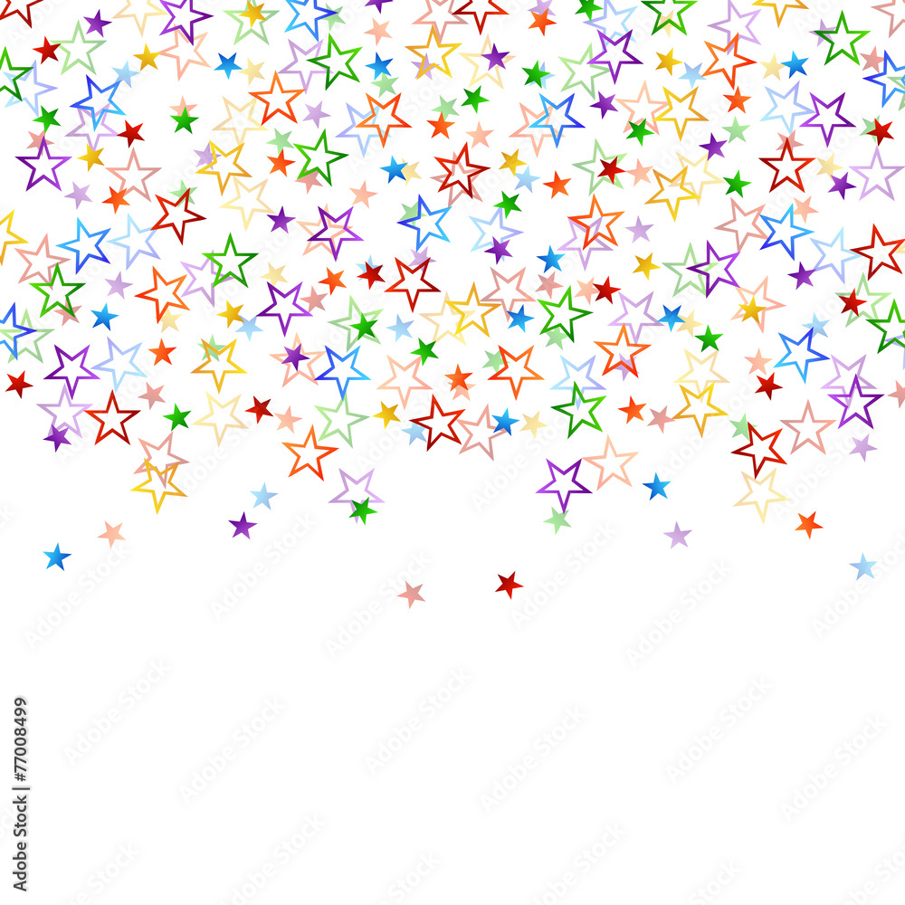 Celebration stars card