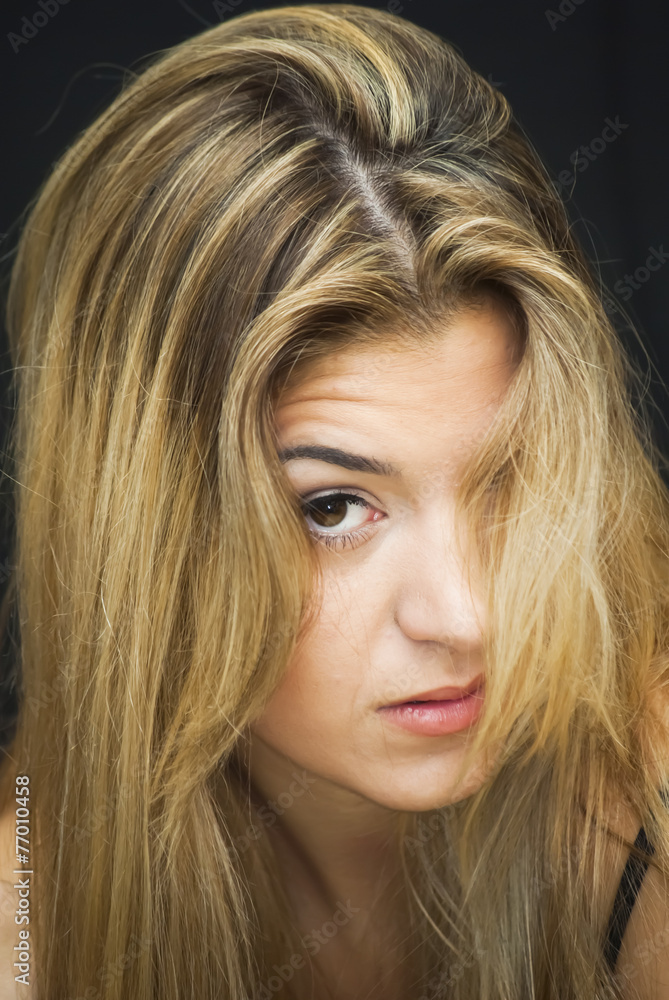 Naklejka premium Beautiful Woman