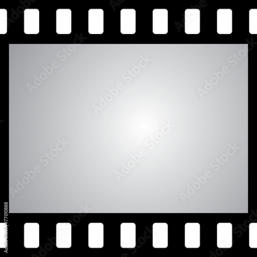 vector film strip with space for your text or image