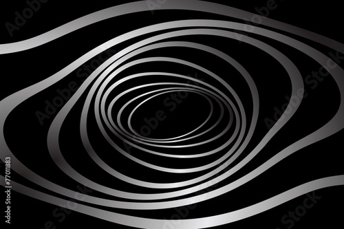 Illusion of vortex movement.