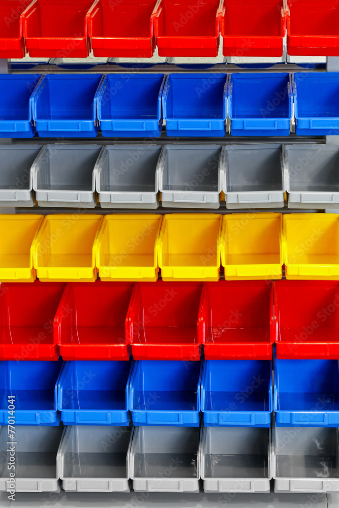 Fototapeta premium Color shelf