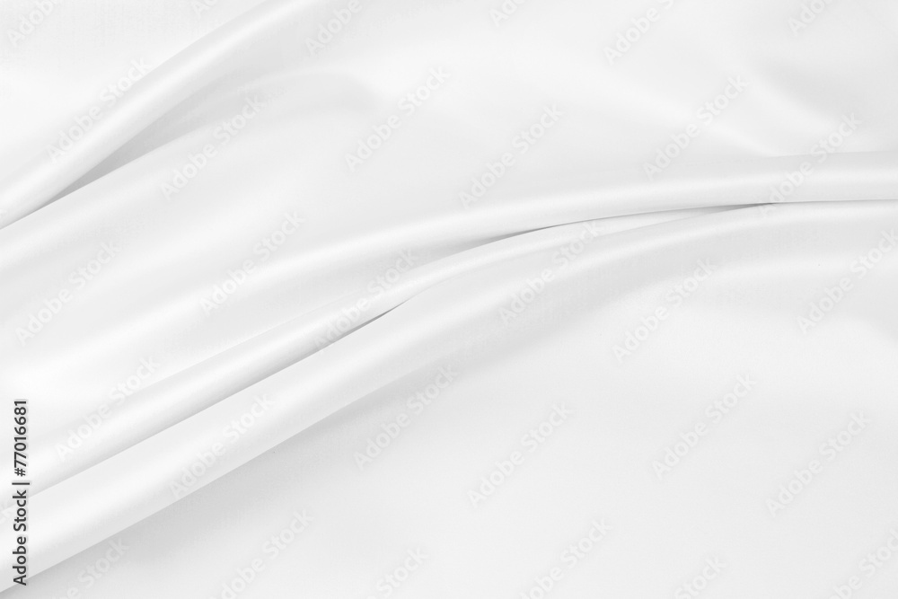 White silk texture background White silk texture background