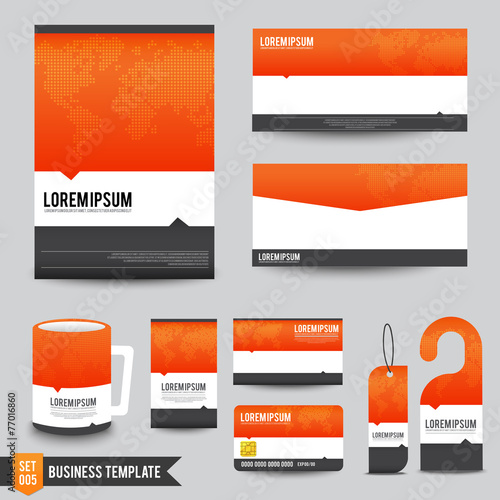 Brochure background template 005