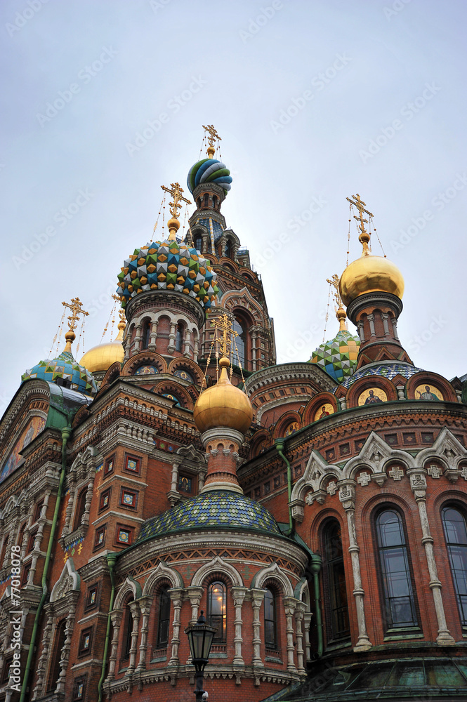 Church of the Savior on spilled Blood, St. Petersburg, Russia