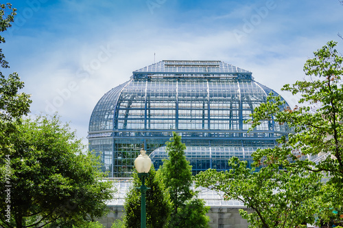 Green house  of the National Botanic Garden, Washington DC, USA photo