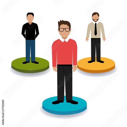 People design, vector illustration.