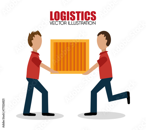 Delivery design, vector illustration.