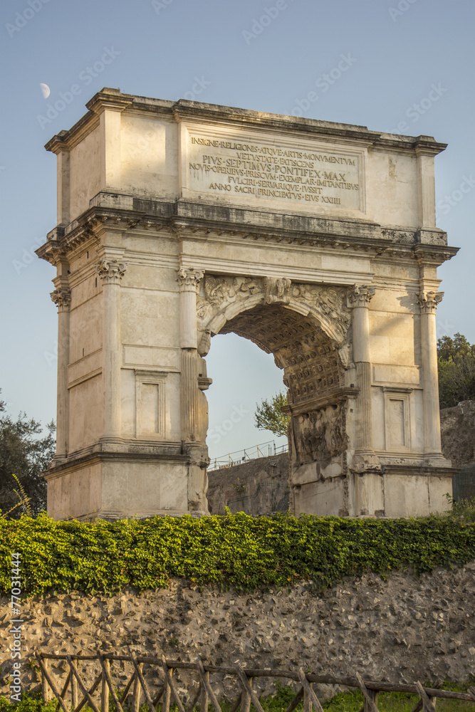 Arch of Titus, Roman Forum, Rome, Italy