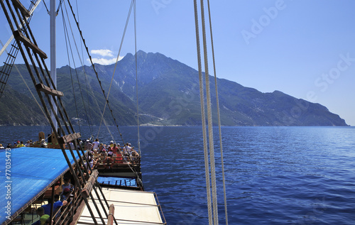 Excursion on a yacht at Mount Athos.