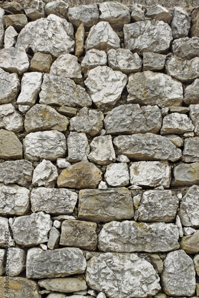 old wall in stones