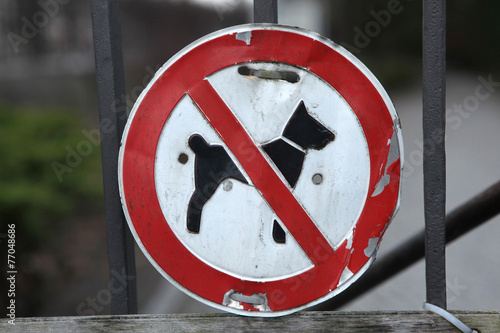 No Dogs Allowed!