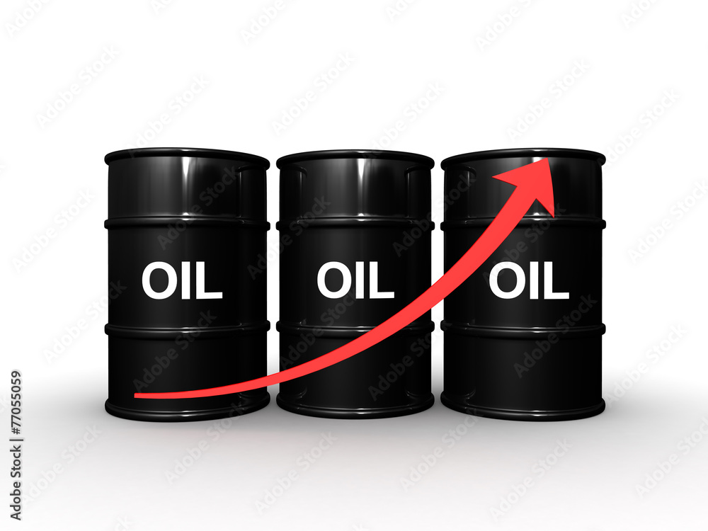 Oil barrel price up Oil barrel price up