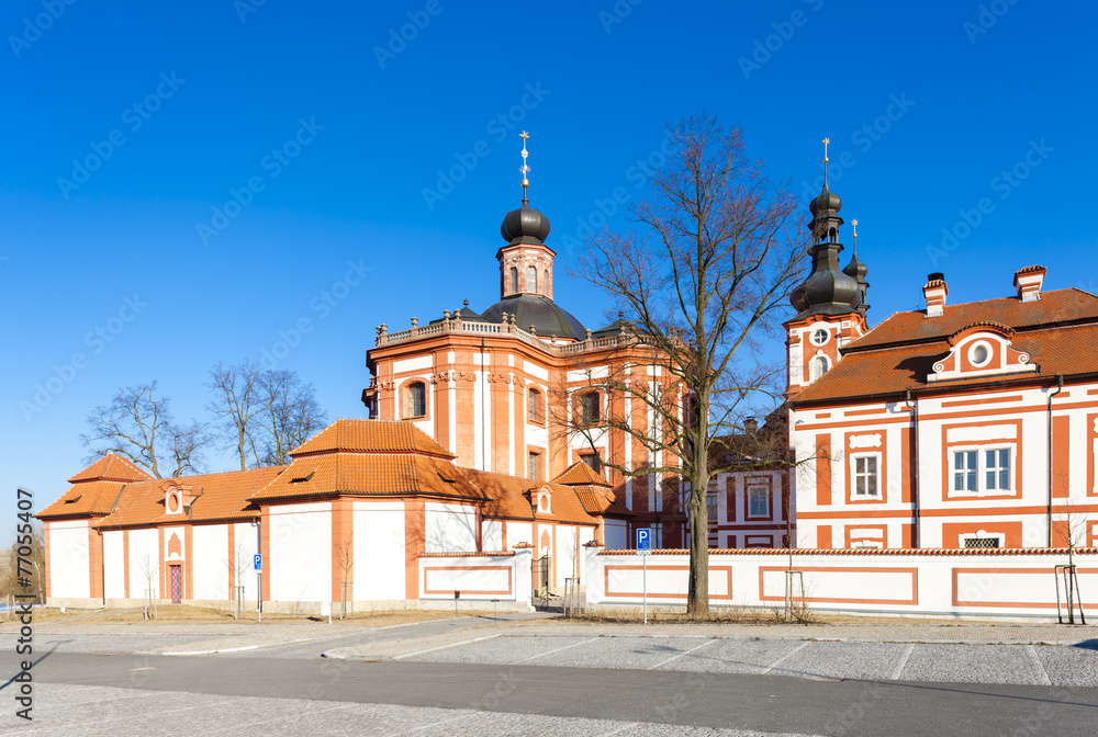 cistercian priory, Mariansky Tynec, Czech Republic